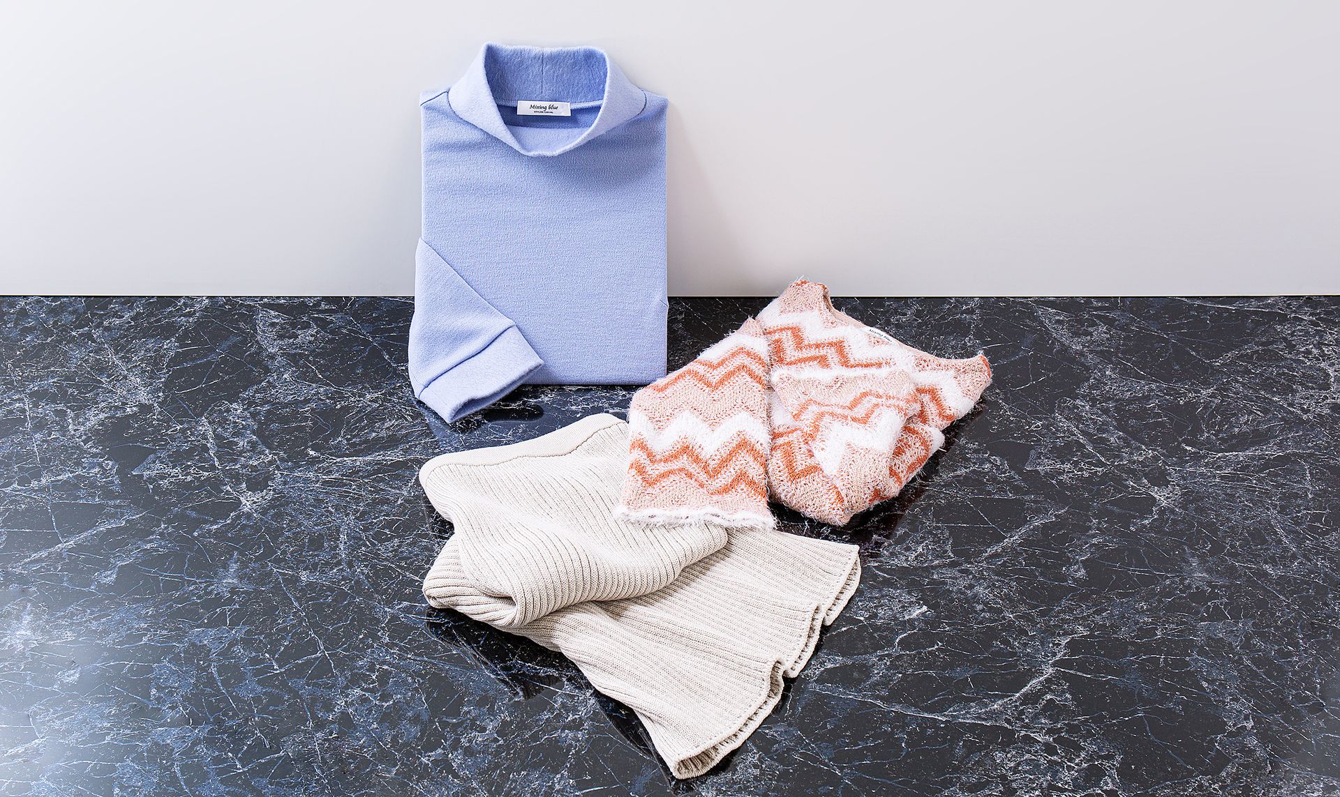 Mixing blue 