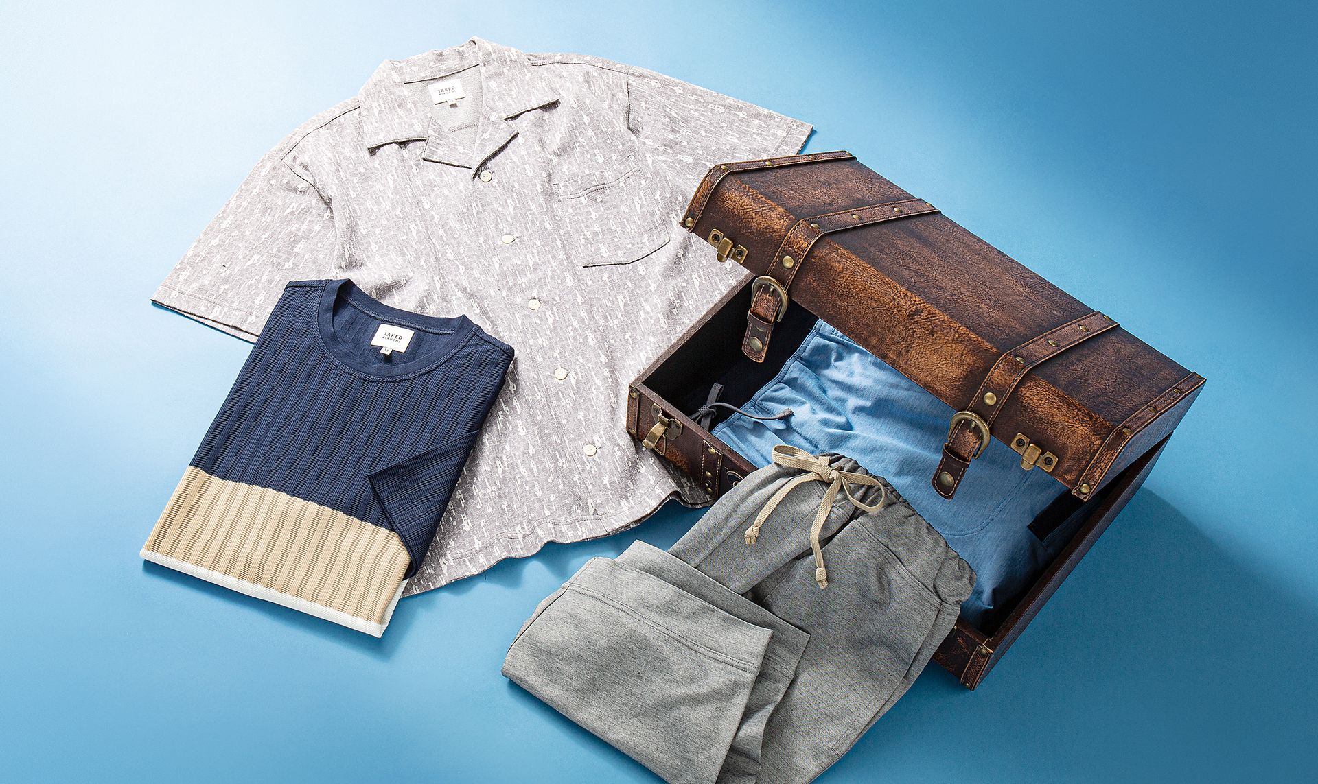 TAKEO KIKUCHI  relaxing wear