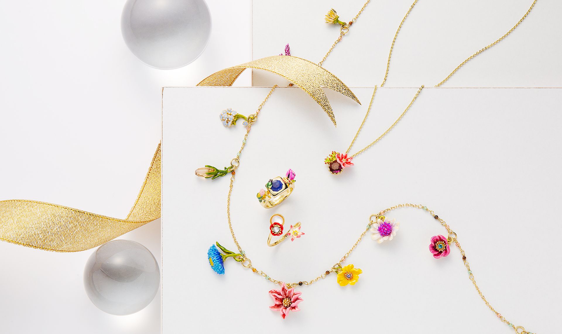 Les Néréides：Necklaces & Rings