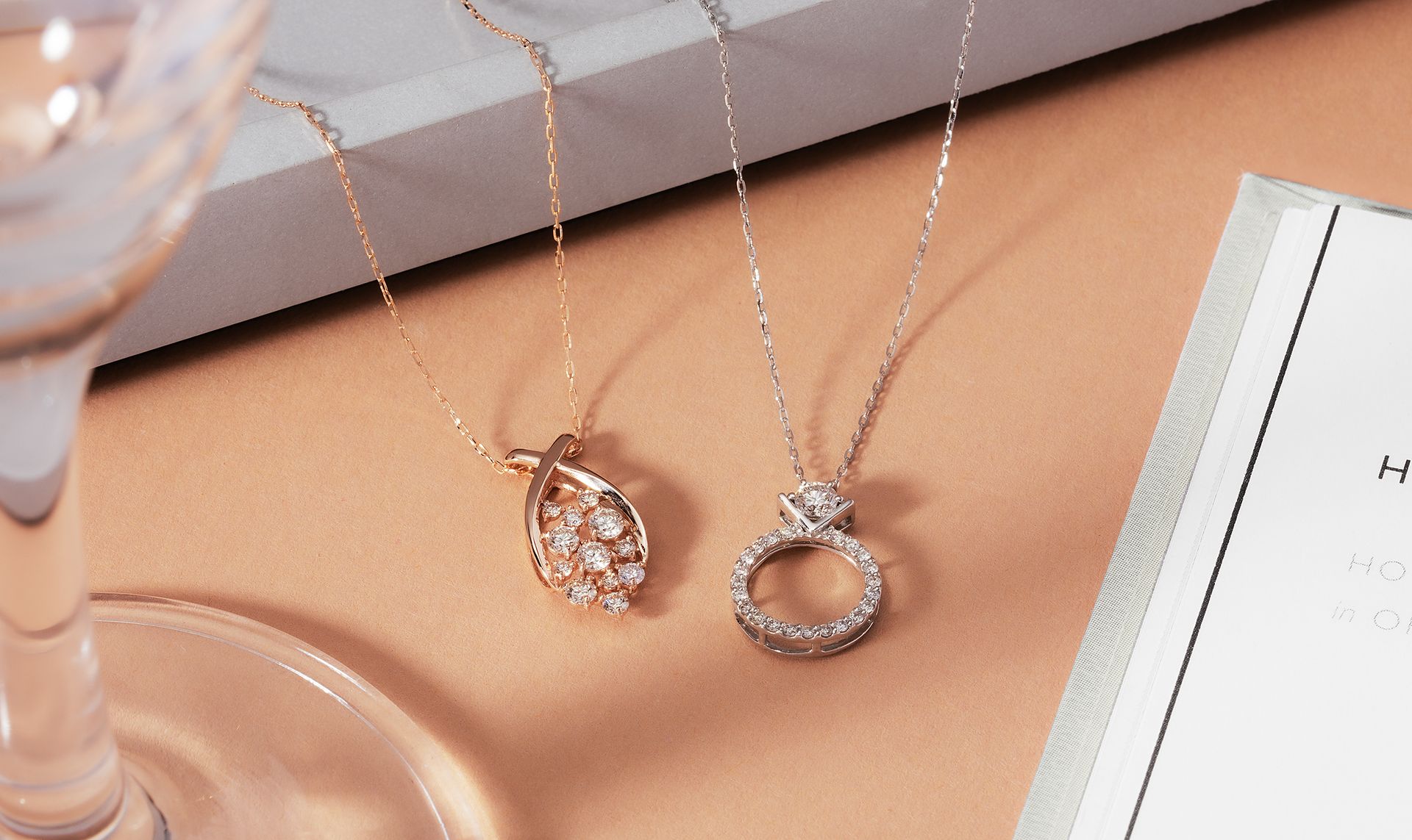 Premium diamond jewels collection