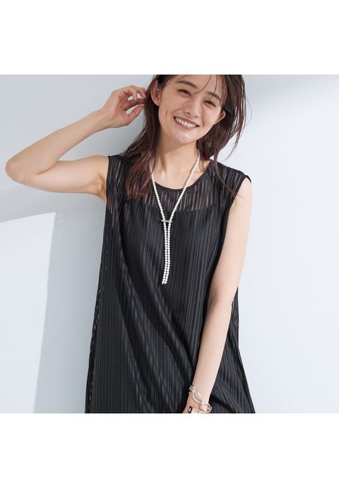 【洗える／セットアップ可能】ラッセルチュニック ホワイト - 7