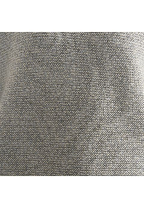 【洗える／大人ラメ】カラーMIXボトルネックニット サックスブルー - 6